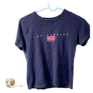 Brandy Melville Los Angeles baby tee